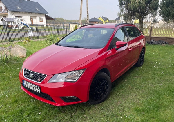 Seat Leon cena 26000 przebieg: 307420, rok produkcji 2015 z Wieluń małe 277